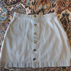 Denim miniskirt - AA size M.